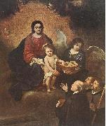 MURILLO, Bartolome Esteban The Infant Jesus Distributing Bread to Pilgrims sg oil painting picture wholesale